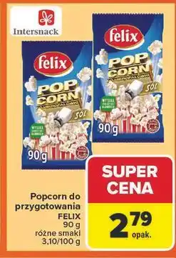 Carrefour Popcorn solony Felix Pop Corn oferta