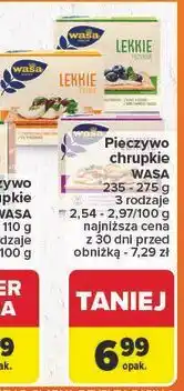Carrefour Pieczywo lekkie pszenne Wasa oferta
