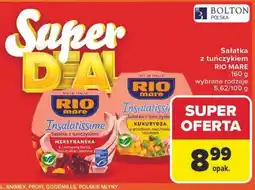 Carrefour Sałatka z tuńczykiem kukurydzą Rio Mare Insalatissime oferta