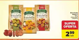 Carrefour Bruchetta mixed cheese Maretti Bruschette oferta