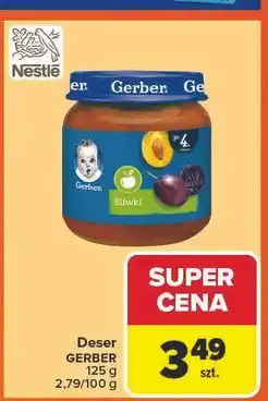 Carrefour Deserek śliwki Gerber oferta