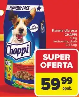 Carrefour Karma dla psa kurczak Chappi oferta