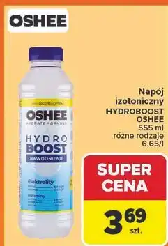 Carrefour Napój nawodnienie lemon Oshee Hydro Boost oferta