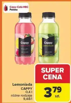 Carrefour Lemoniada cytryna i mięta Cappy oferta