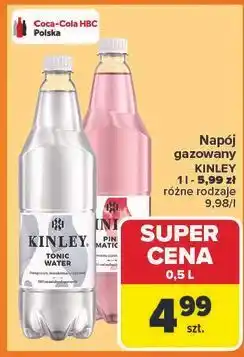 Carrefour Napój tonic water Kinley oferta
