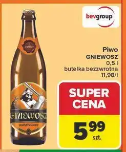 Carrefour Piwo Gniewosz Bursztynowe oferta