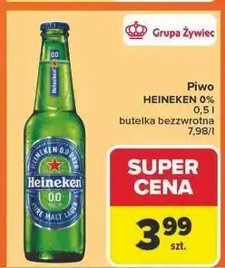 Carrefour Piwo Heineken 0.0% oferta