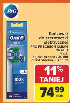 Carrefour Końcówki do szczoteczek Oral-B Vitality Precision Clean oferta