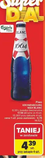 Carrefour Piwo 1664 Blanc oferta