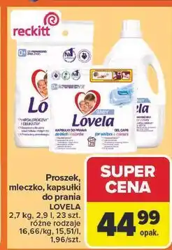 Carrefour Mleczko do prania kolorów Lovela Baby oferta