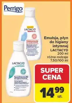 Carrefour Emulsja do higieny intymej zapas Lactacyd Antybakteryjny oferta