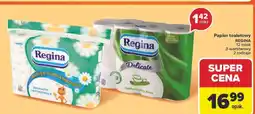 Carrefour Papier toaletowy aloes Regina Delicate oferta
