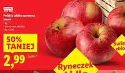Lidl Polskie jabłka czerwone oferta