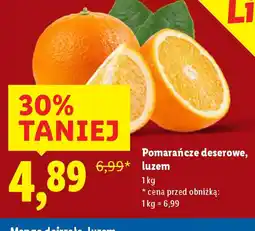 Lidl Pomarańcze deserowe oferta