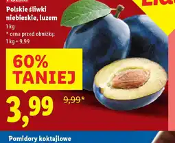Lidl Polskie śliwki niebieskie oferta