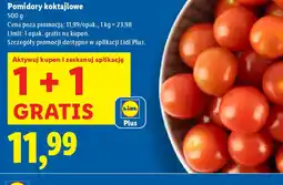 Lidl Pomidory koktajlowe oferta