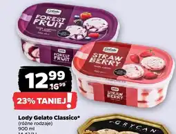 Netto Lody Gelato Classico różne rodzaje oferta