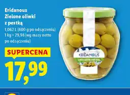 Lidl Eridanous Zielone oliwki z pestką oferta