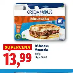 Lidl Eridanous Moussaka oferta