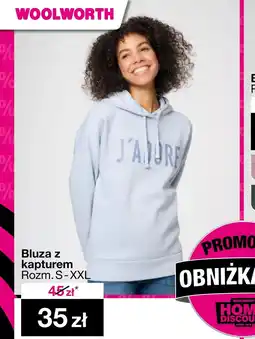 Woolworth Bluza z kapturem oferta