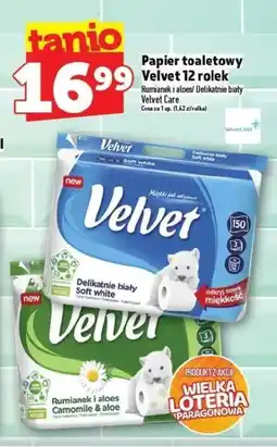 Topaz Papier toaletowy Velvet oferta