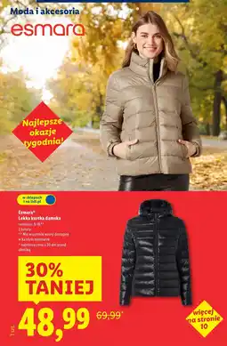 Lidl Kurtka damska Esmara oferta