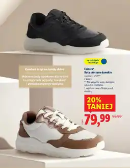 Lidl Buty skórzane Esmara oferta
