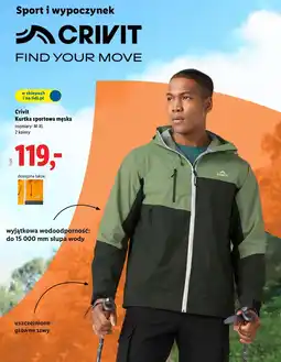 Lidl Kurtka męska Crivit oferta