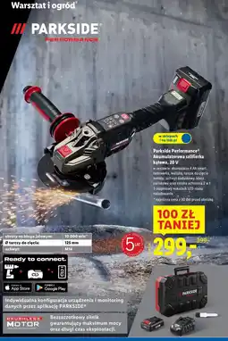 Lidl Szlifierka kątowa Parkside oferta