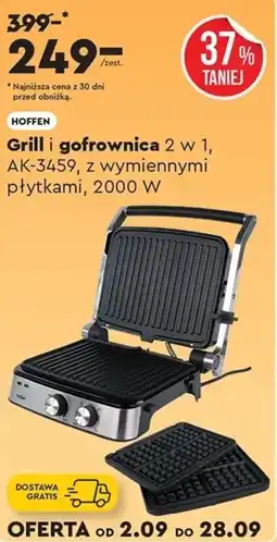 Biedronka Grill elektryczny Hoffen oferta