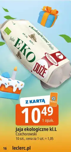 E.Leclerc Jaja Czachorowski oferta