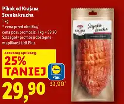 Lidl Szynka Pikok oferta