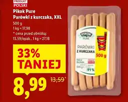 Lidl Parówki Pikok oferta