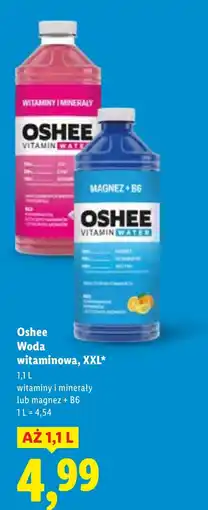 Lidl Woda Oshee oferta