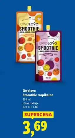 Lidl Smoothie Owolovo oferta