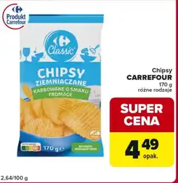 Globi Chipsy Carrefour oferta