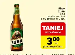 Carrefour Express Piwo Żubr oferta