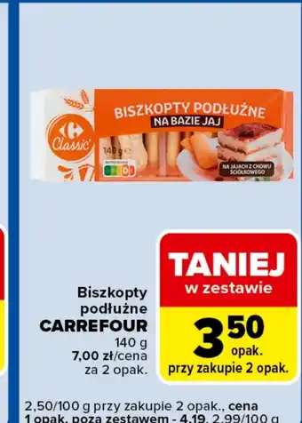 Carrefour Express Biszkopty Carrefour oferta