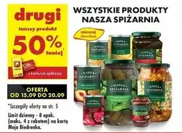 Biedronka Ogórki konserwowe Nasza Spiżarnia oferta