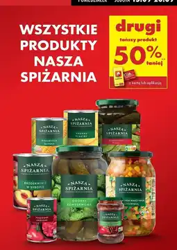 Biedronka Pomidory suszone w paskach z ziołami Nasza Spiżarnia oferta
