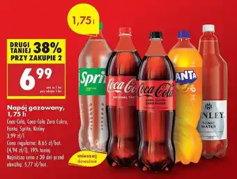 Biedronka Napój tonic water Kinley oferta