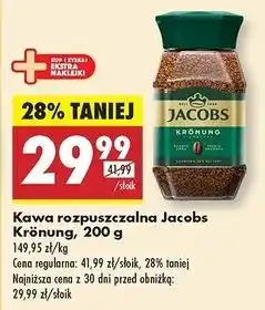 Biedronka Kawa Jacobs Kronung oferta