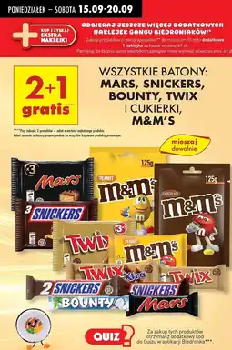 Biedronka Baton Mars oferta