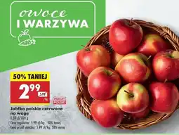 Biedronka Jabłka czerwone polskie oferta