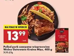 Biedronka Pulled pork wolno gotowane Kraina Mięs oferta