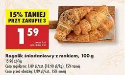 Biedronka Rogal z makiem oferta