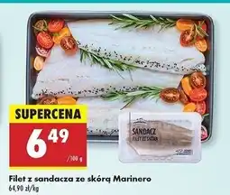Biedronka Sandacz filety ze skórą Marinero oferta