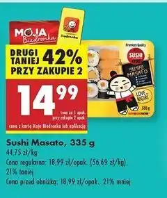 Biedronka Sushi masato 4You oferta