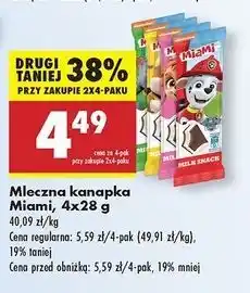 Biedronka Kanapka mleczna psi patrol Miami oferta