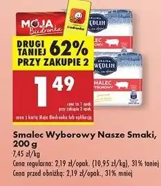 Biedronka Smalec wyborowy Kraina Wędlin oferta
